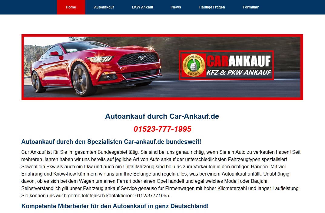 Autoankauf Lippstadt ➡ Gebrauchtwagen Ankauf von car-ankauf.de