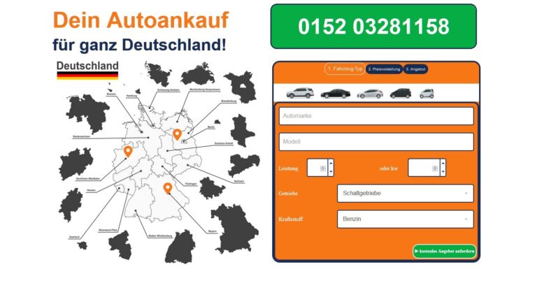 Eine einfache und seriöse Abwicklung werden in Landshut bei jedem Autoankauf garantiert