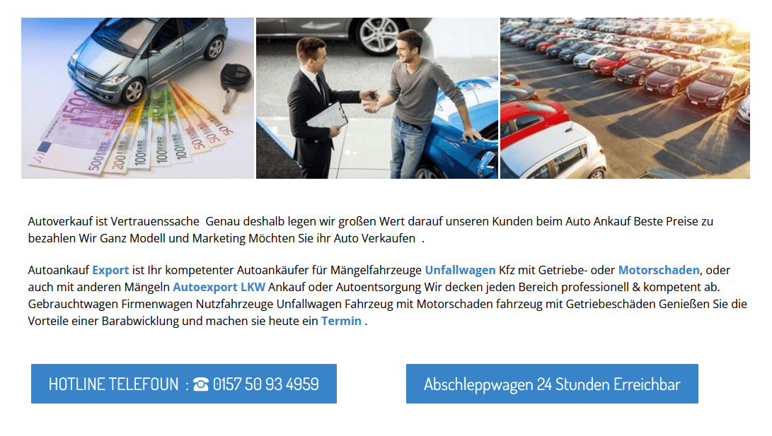 Extra Service beim Autoverkauf in Rosenheim